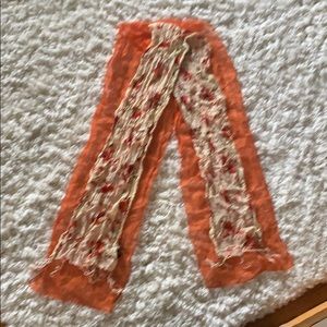 Two light weight scarves